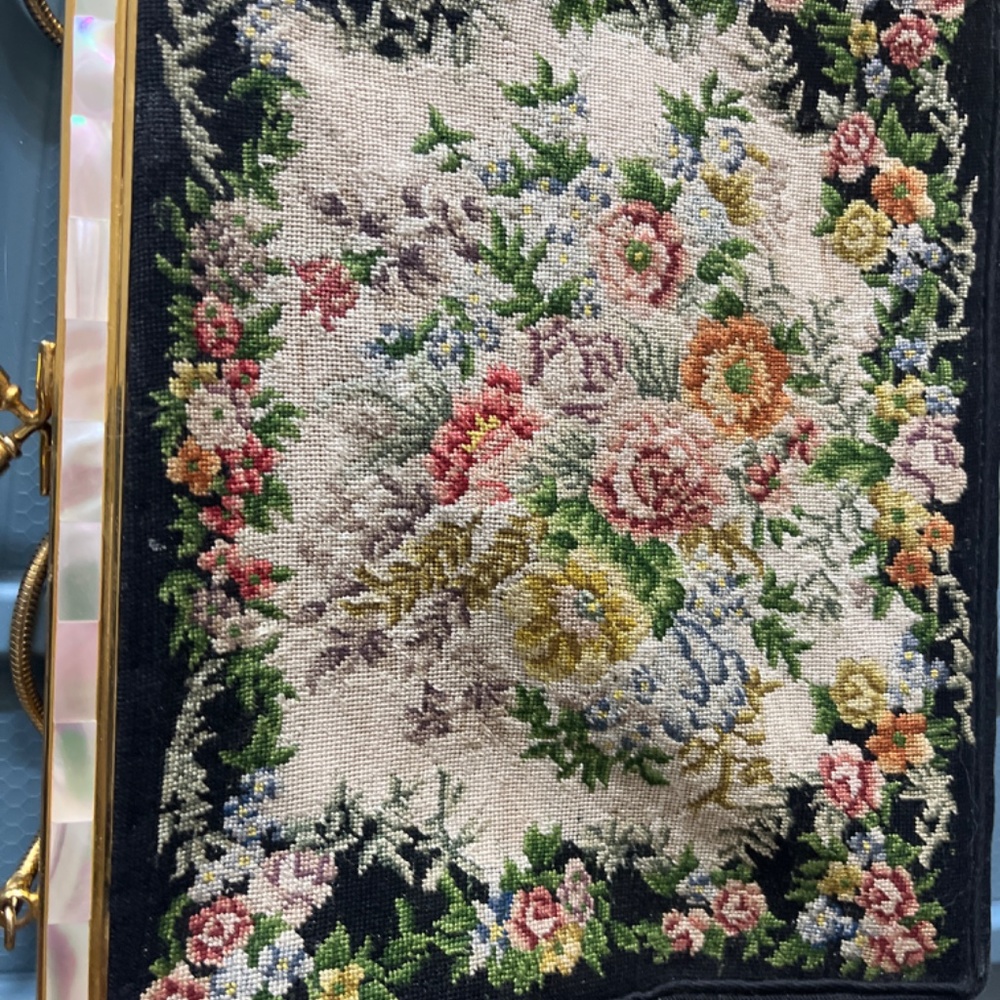 Needlepoint Purse - image 2